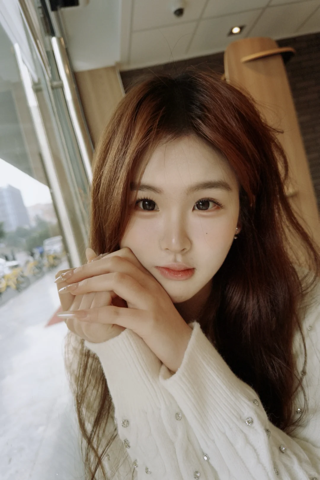 闺蜜说头发丝比巴掌还有劲