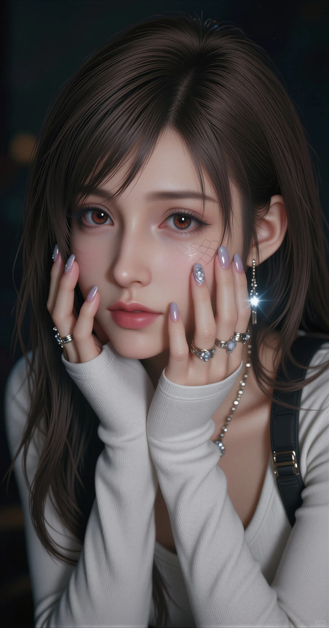 4K壁纸分享 | 写实风格的蒂法8