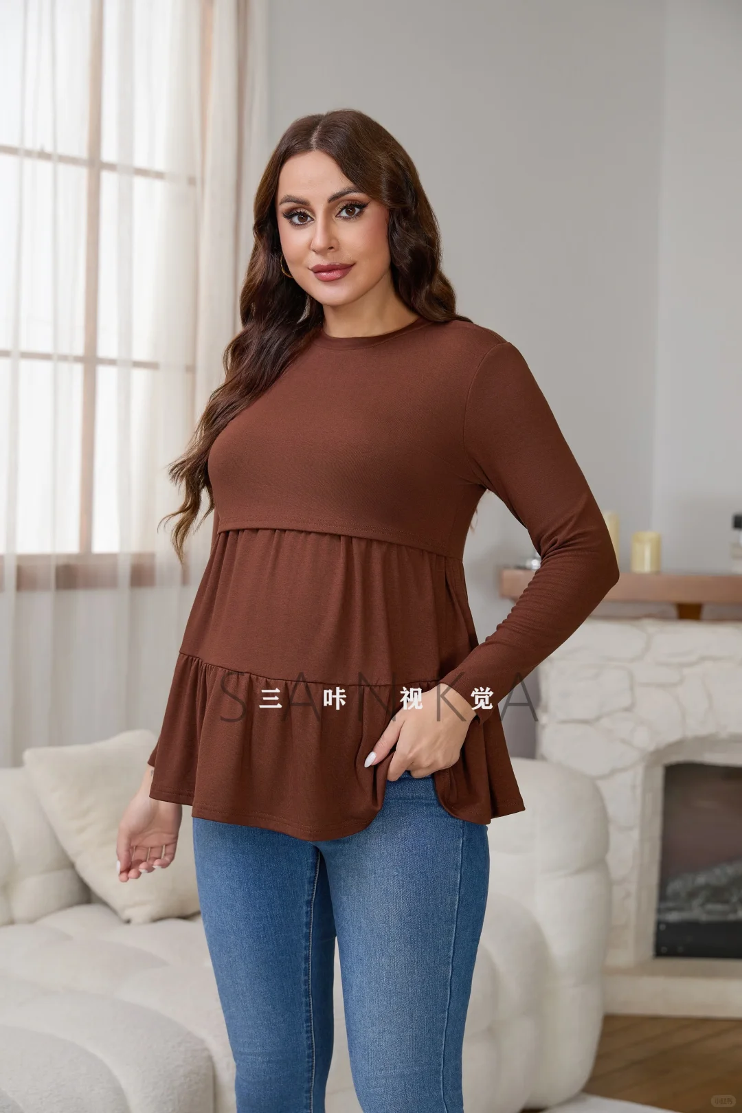 孕妇装🤰｜跨境电商外贸模特外模拍摄拼拍