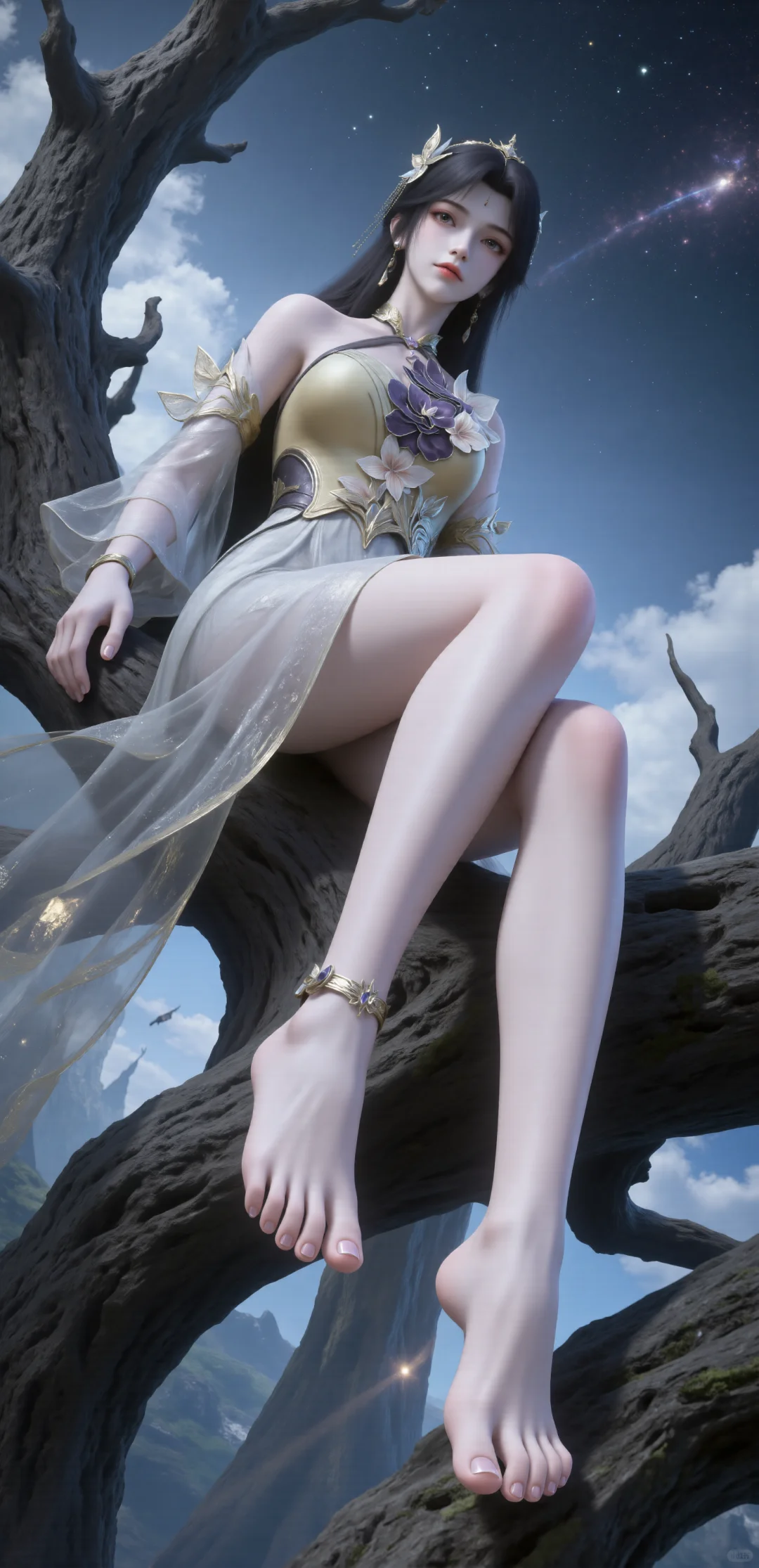 王曦，这双腿威力十足