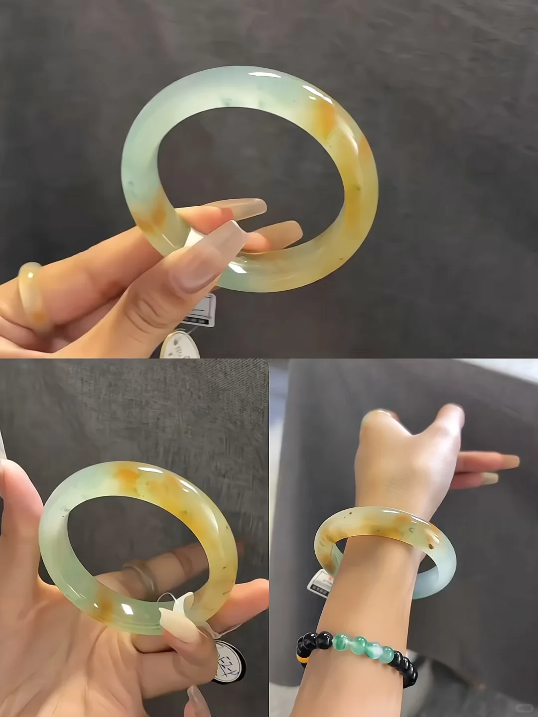 腕间的奢华诗意｜种水界的艺术孤品狂想💛🧡