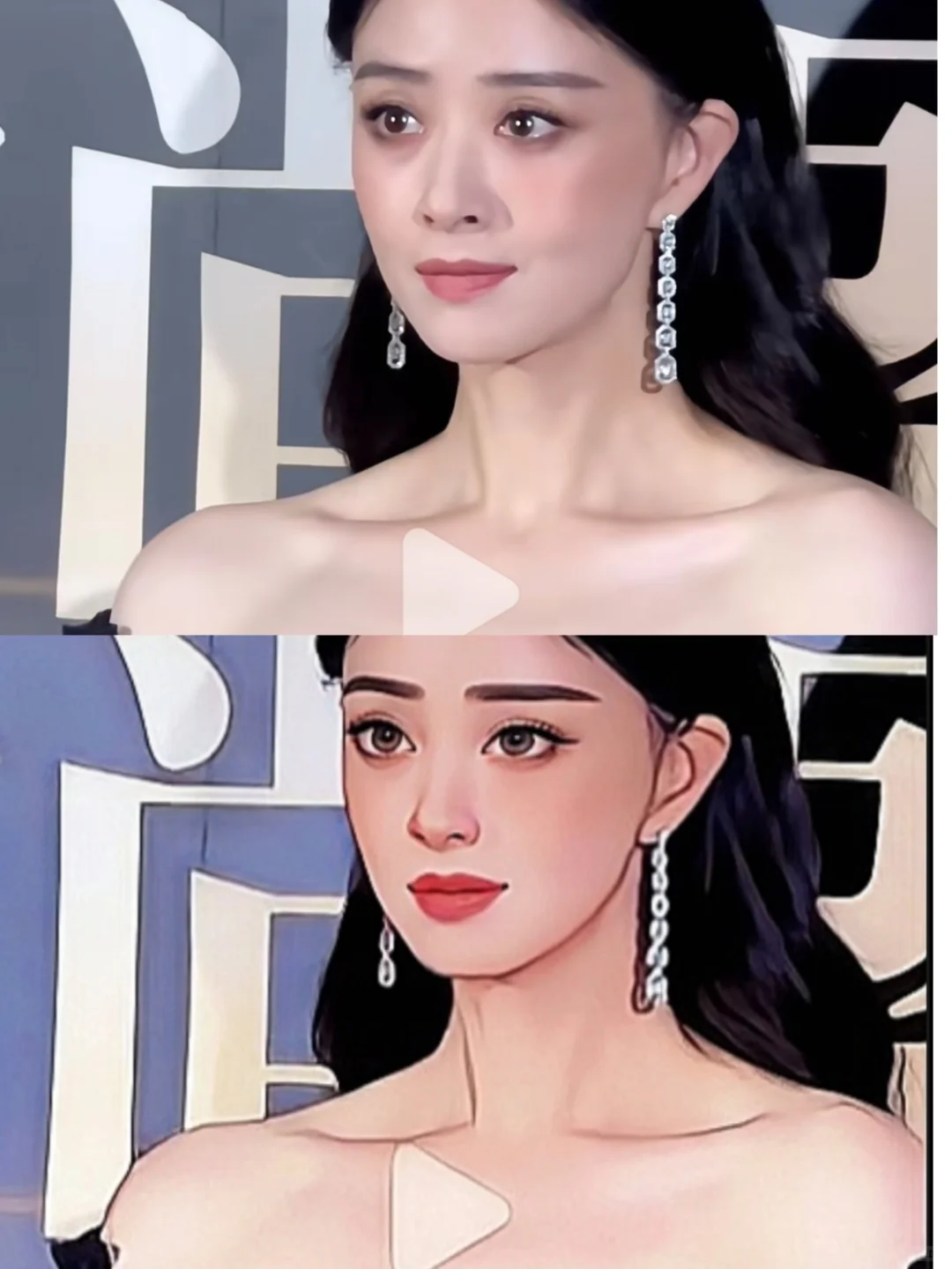 蒋欣是明艳型大美女啊！！