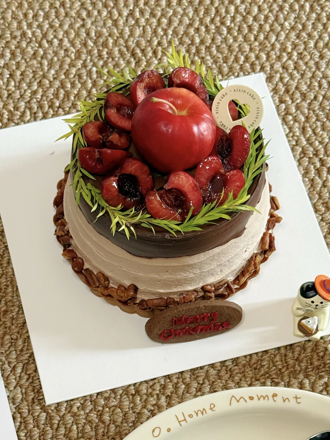 圣诞限定的苹果挞🍰，直接美cry…