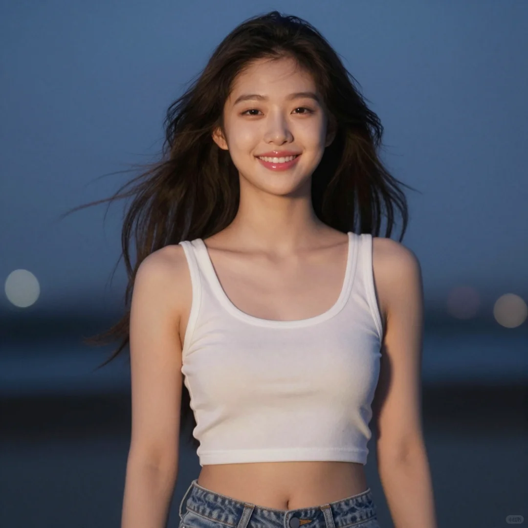 AI写真集-爱笑的女孩 第二部分