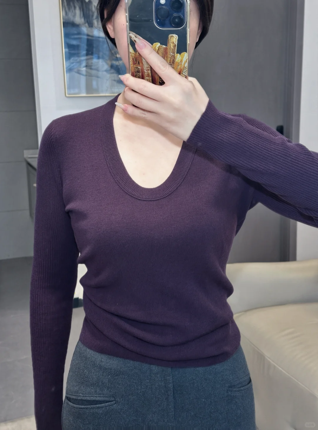 听说熟龄职场女性穿紫色很性感？