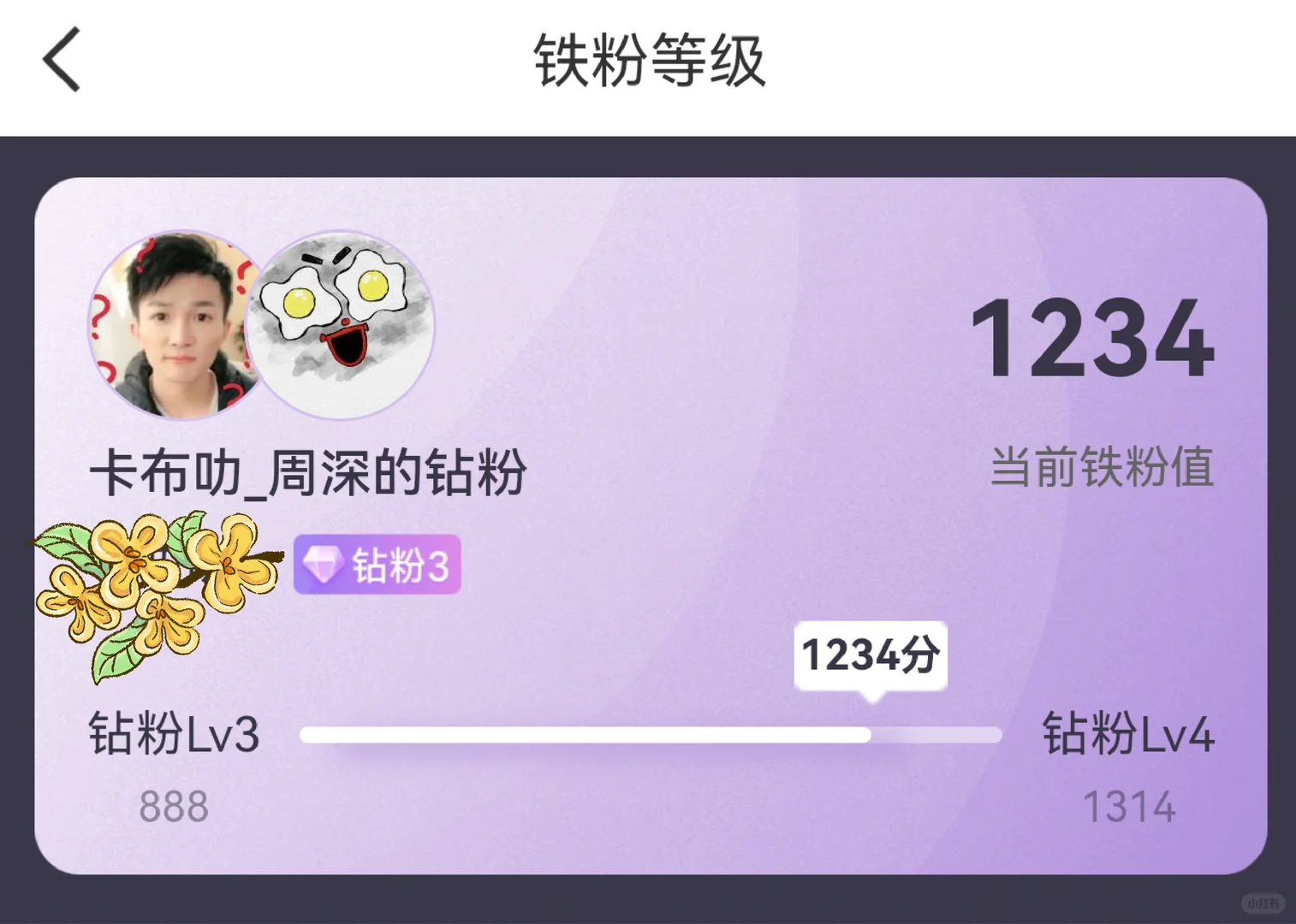 好碰巧的一个数字“1234”