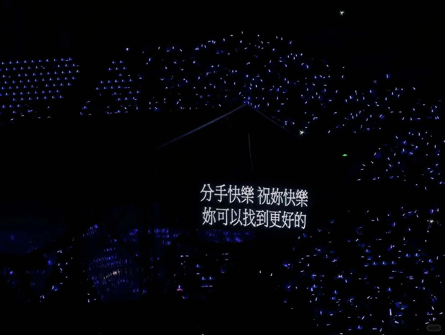 看演唱会有一群人一直在聊天大笑真的巨大声