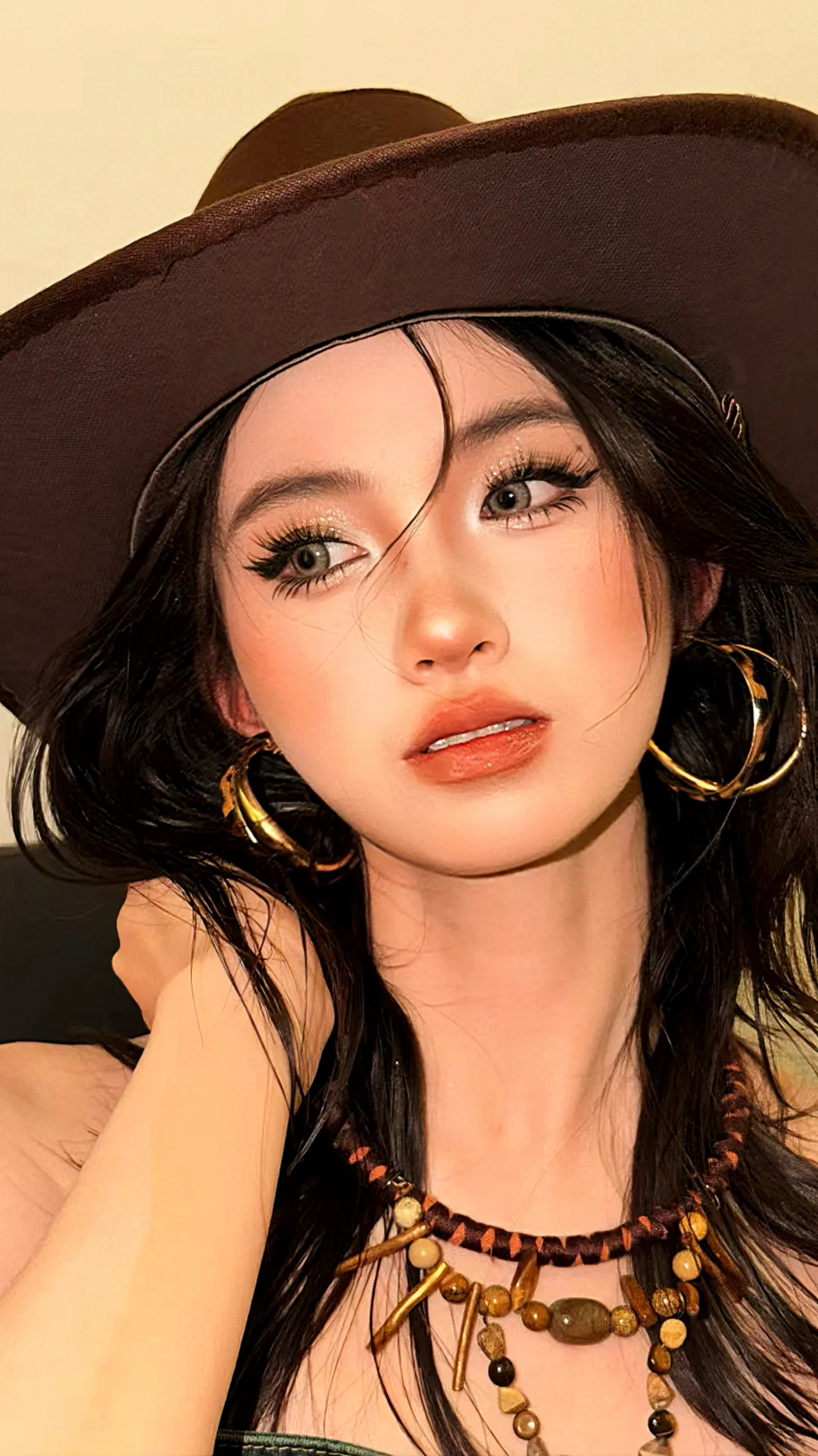 西部牛仔辣妹妆～