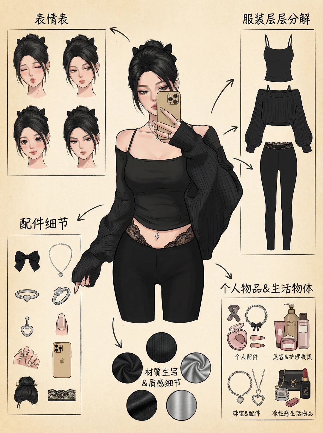 黑丝配大衣 纯欲御姐风天花板🖤