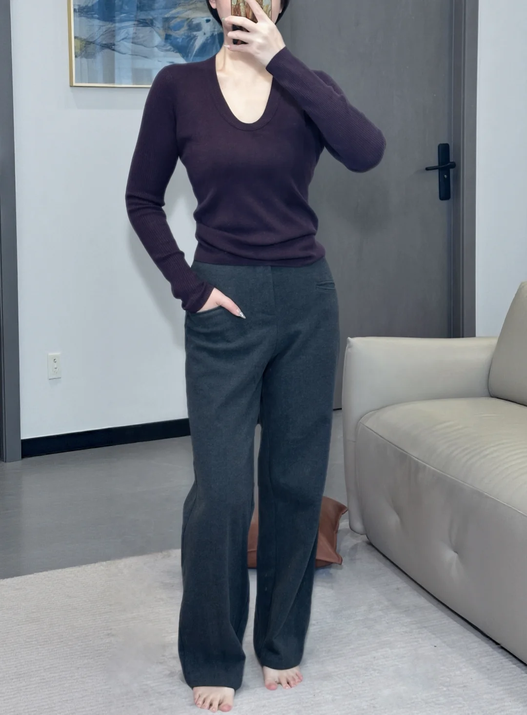 听说熟龄职场女性穿紫色很性感？