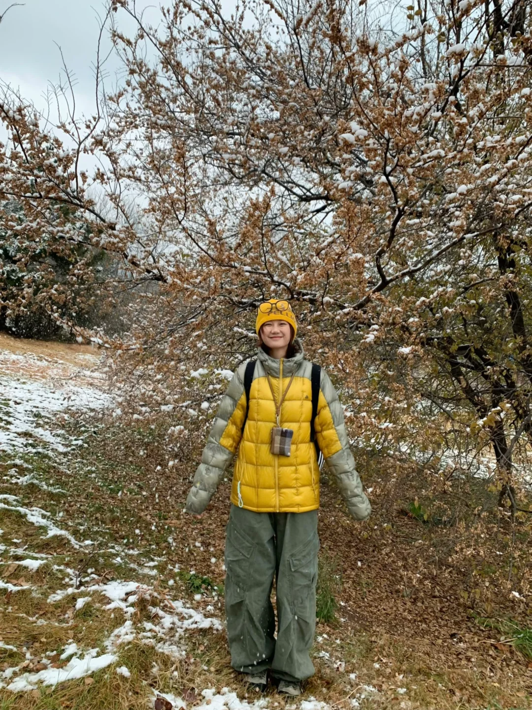 📍青岛初雪，海边的冰雪森林❄️🌲