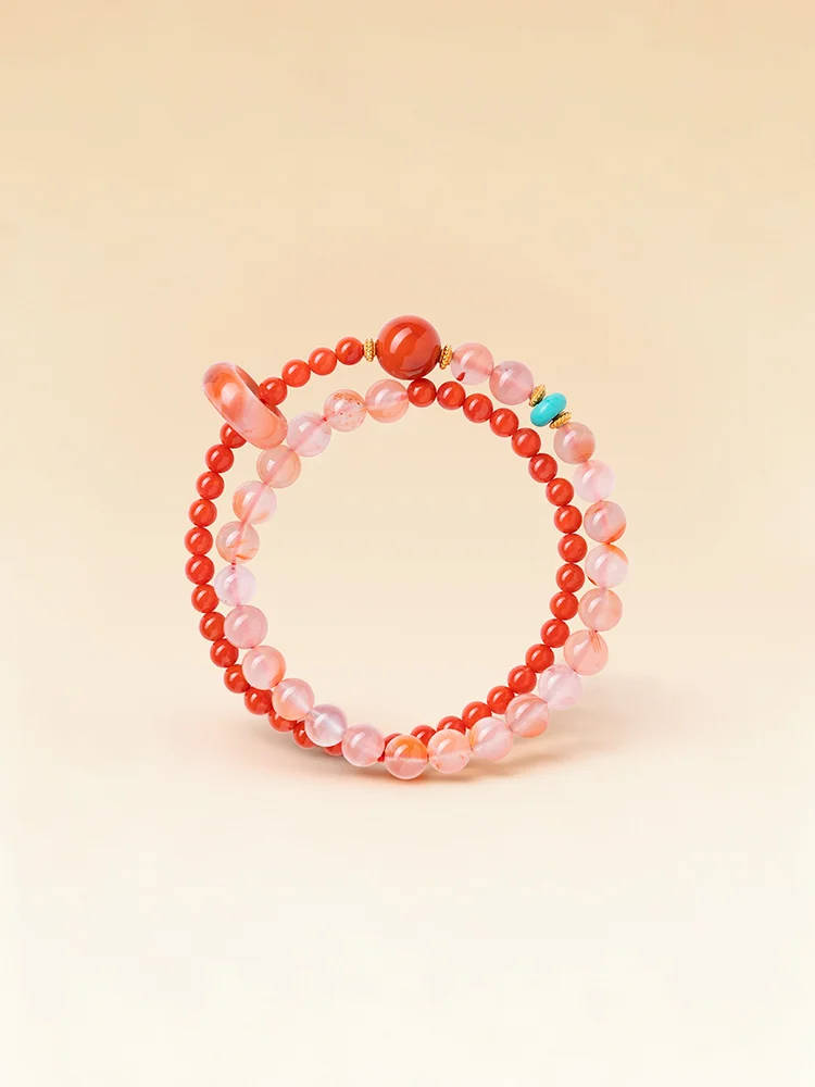 腕间流转的东方红韵🔴南红手串