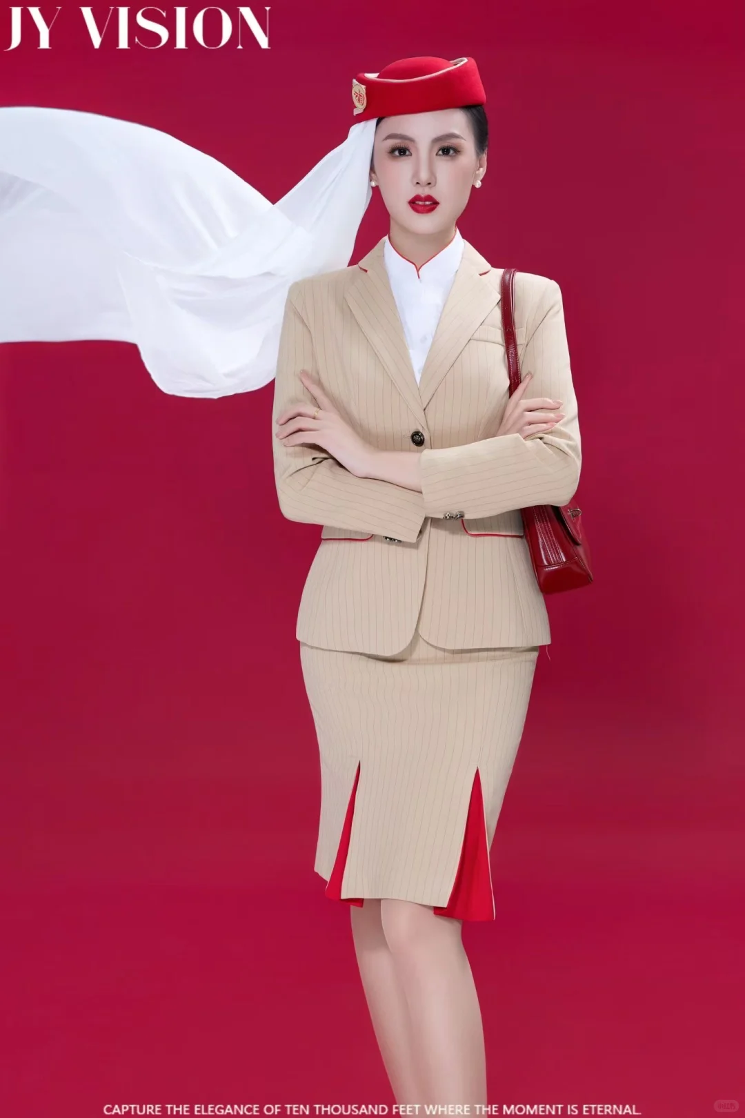 这才是空姐们想拍的高级感制服照💄