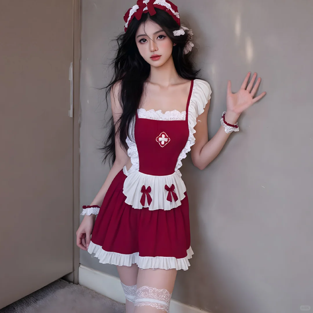 圣诞玫瑰🌹，香艳迷人眼内衣。