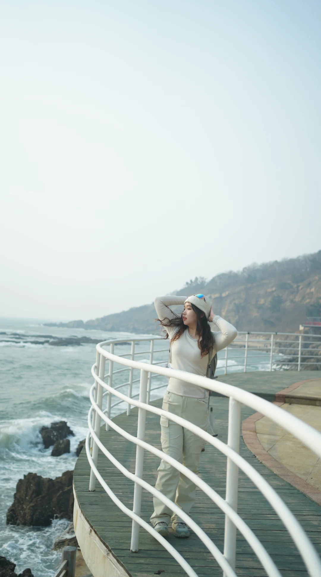 【初冬海边徒步穿搭】0°-10°C保暖不臃肿！