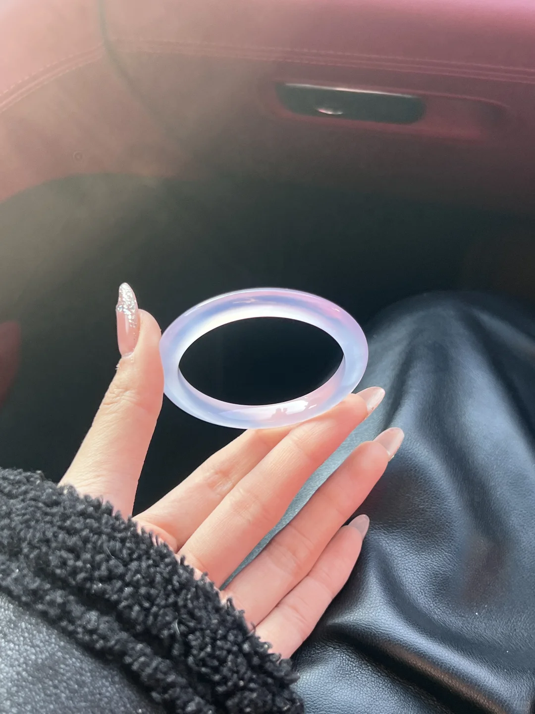 哇🎊阳光下的小紫细条超美！！宽宽给不了的美