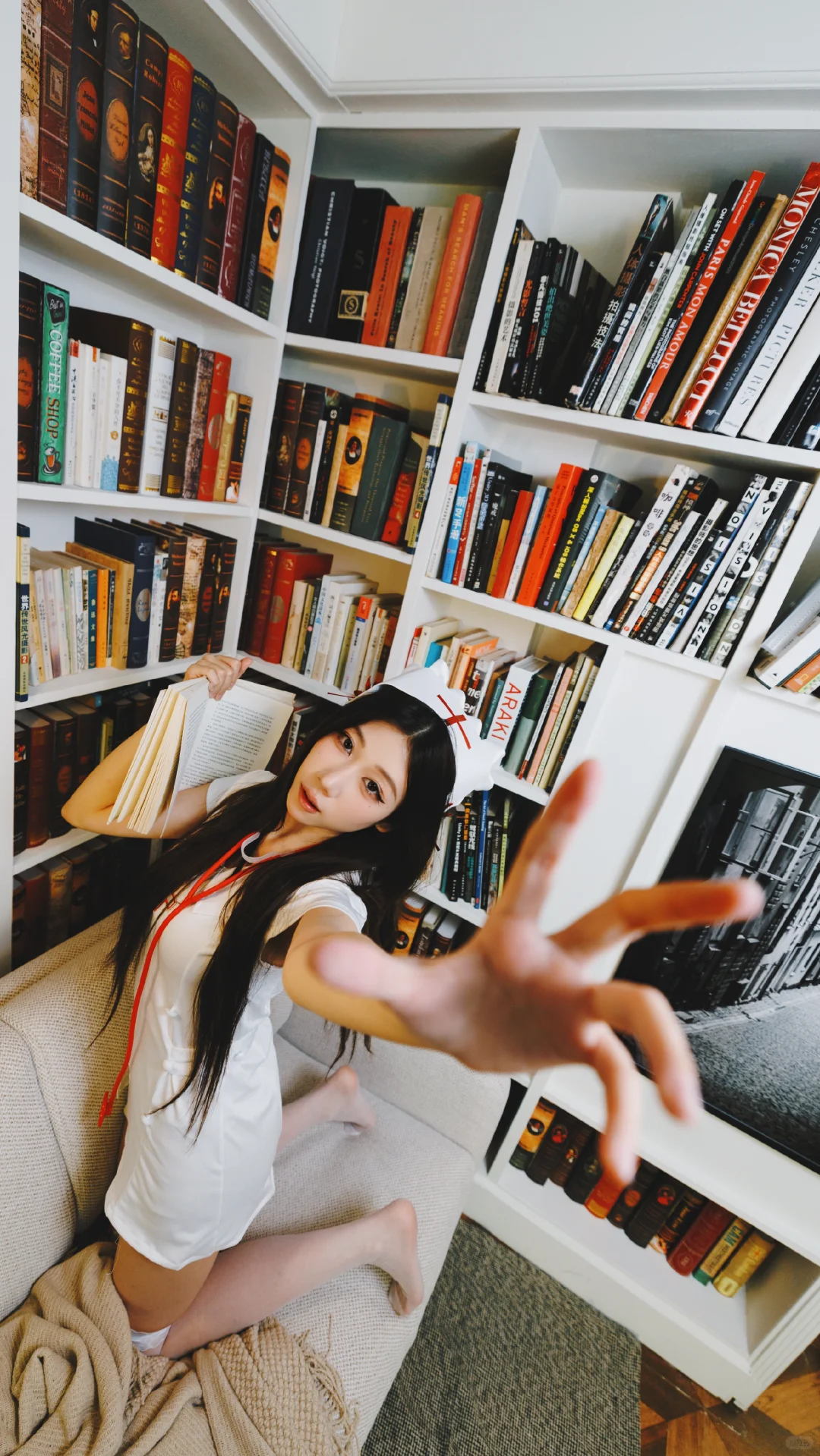 拒绝打卡照！凌嘉版搞怪小护士普通人如何拍？