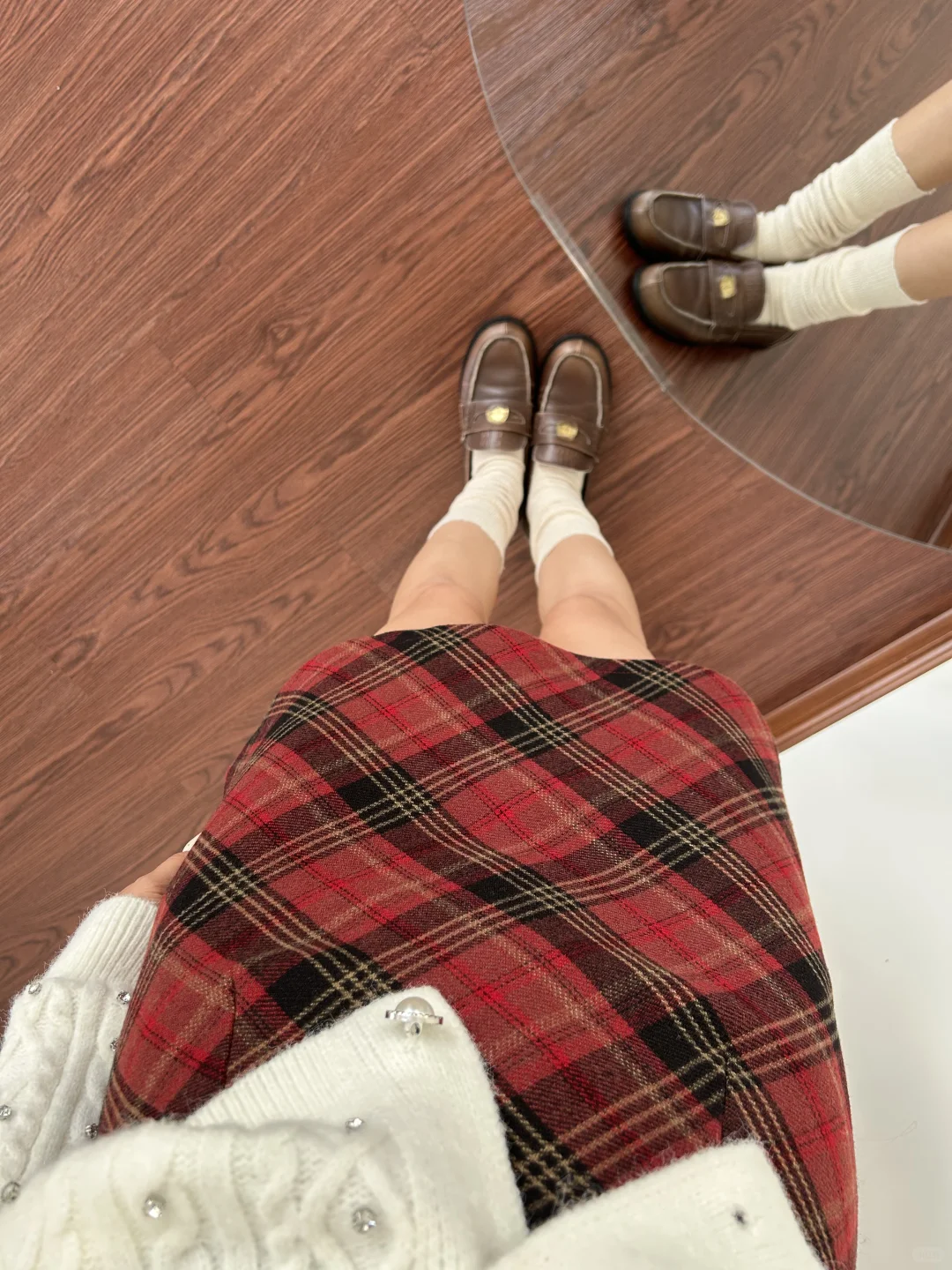 不愧是包臀裙🥹我这种屌丝穿也好看！