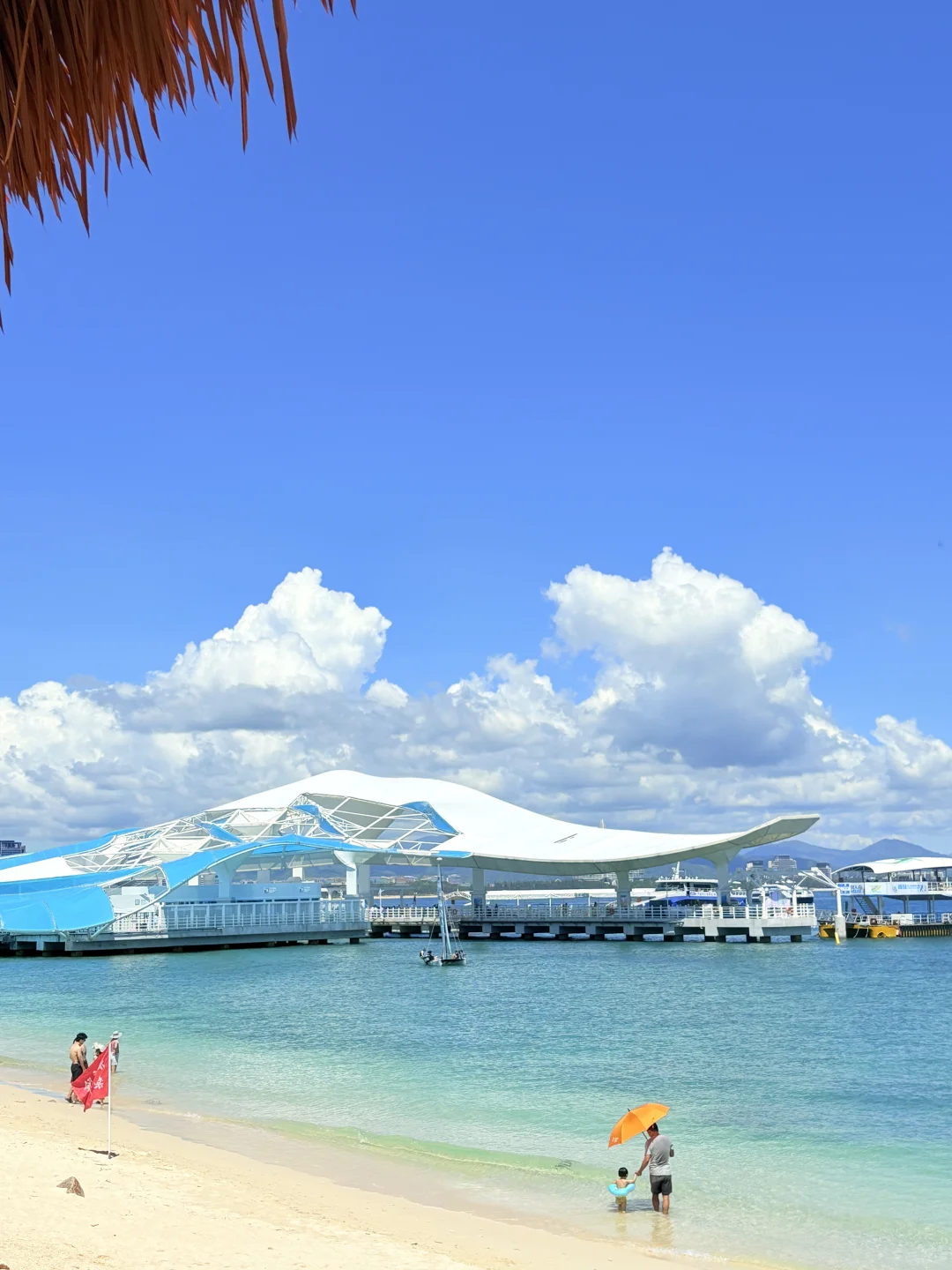 三亚蜈支洲岛天气好怎么拍都好看