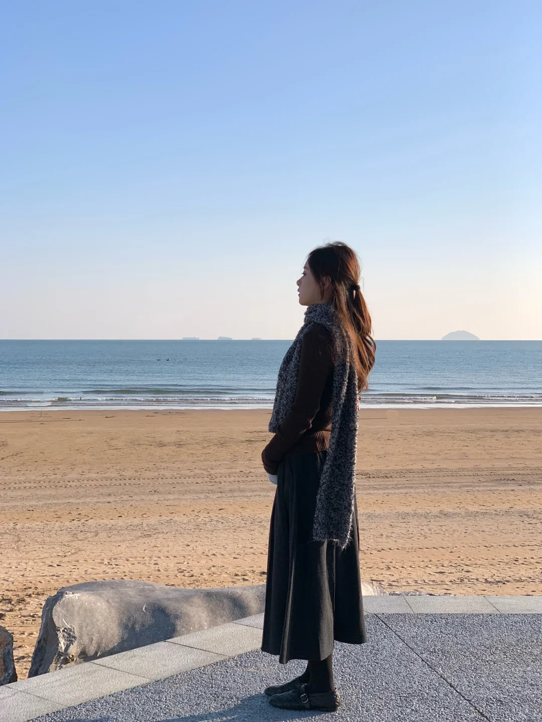 海边的风和海，吹走所有烦恼～