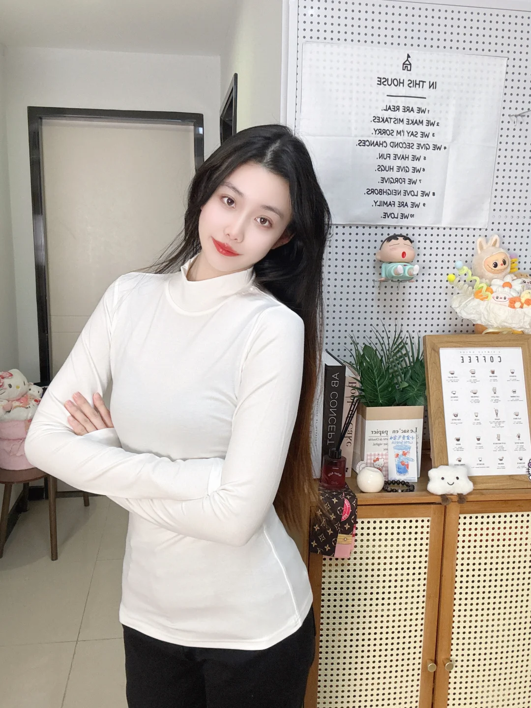 今日纯欲辣妹风ootd！