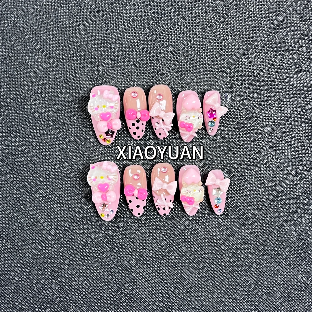 辣妹美甲、小众美甲、欧美甲