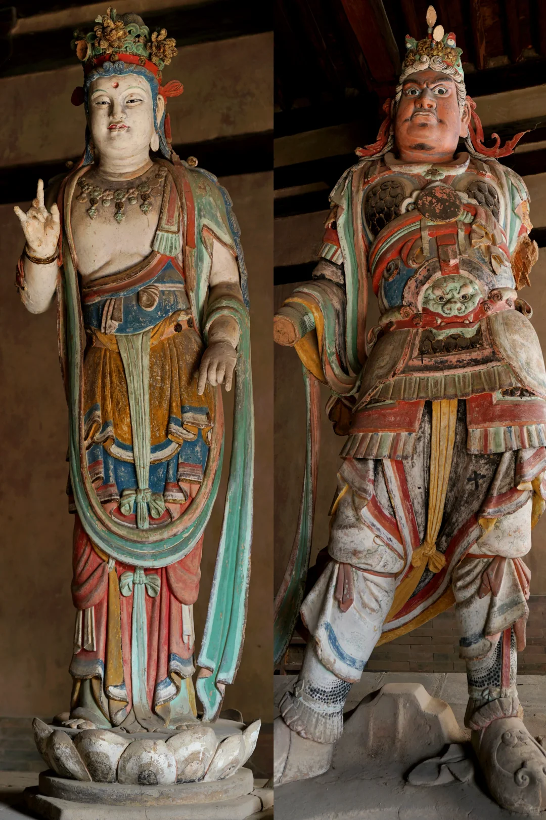 南禅寺的瑰宝~中唐彩塑