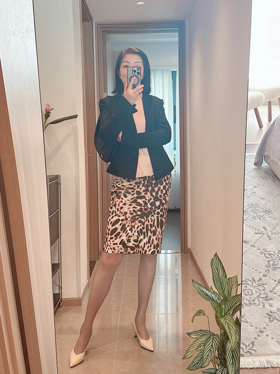 50➕穿搭：豹纹也能穿出优雅