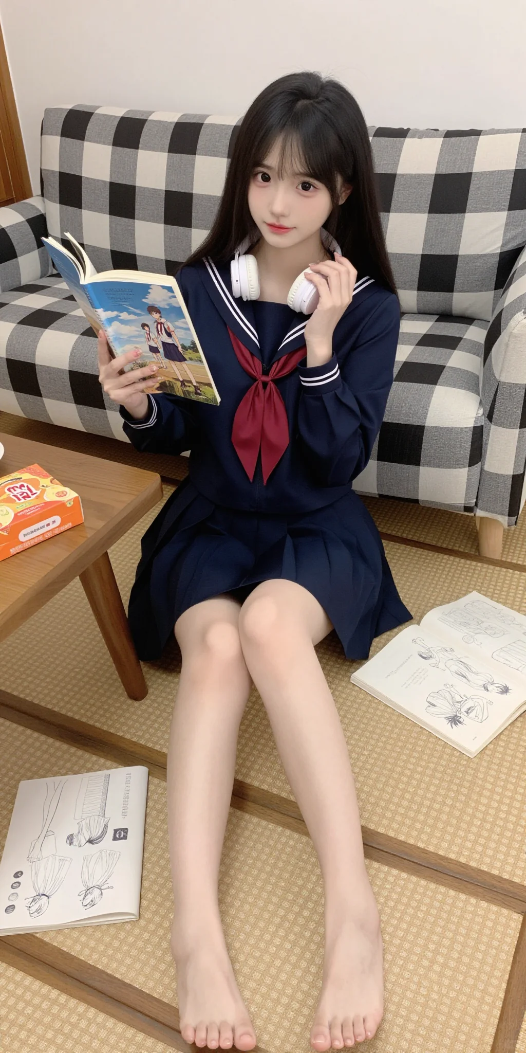 日系宅家JK｜把青春揉进温柔日常里