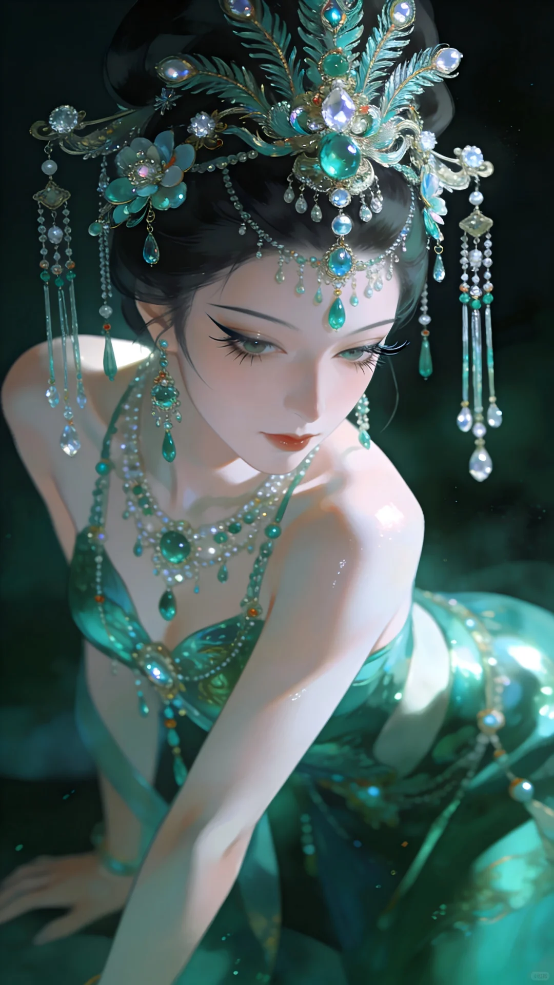 国风重彩，古风美人壁纸