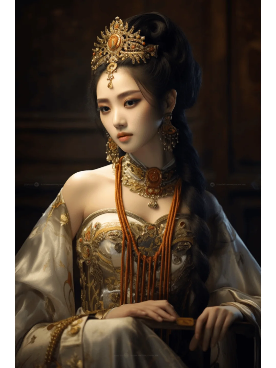 明艳动人的中国古典美女