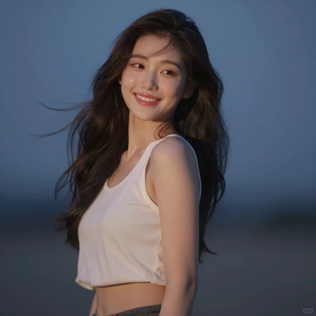 AI写真集-爱笑的女孩 第二部分