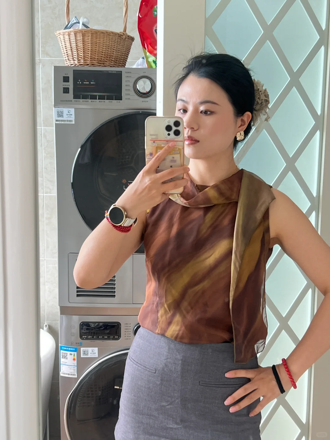 欢迎欣赏我的菩萨式肉感臂膀