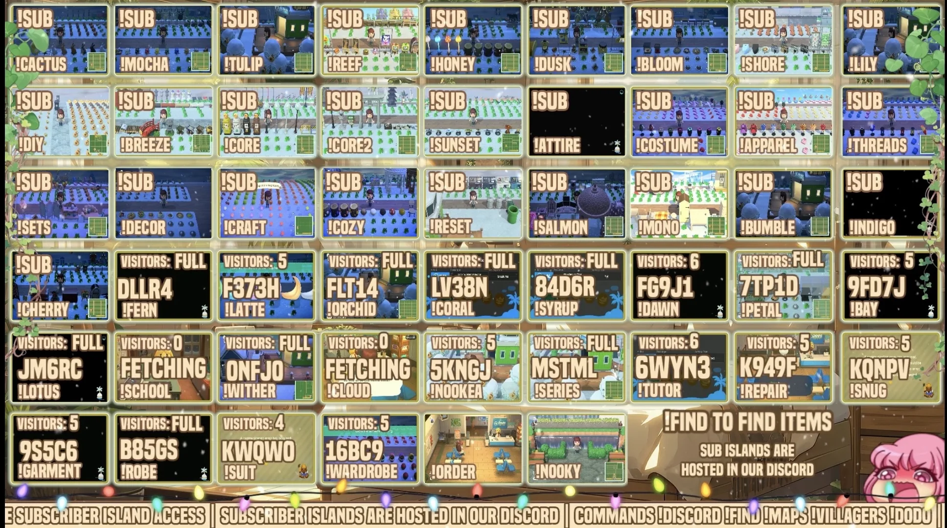 12.24❤️动森扶贫素材岛更新