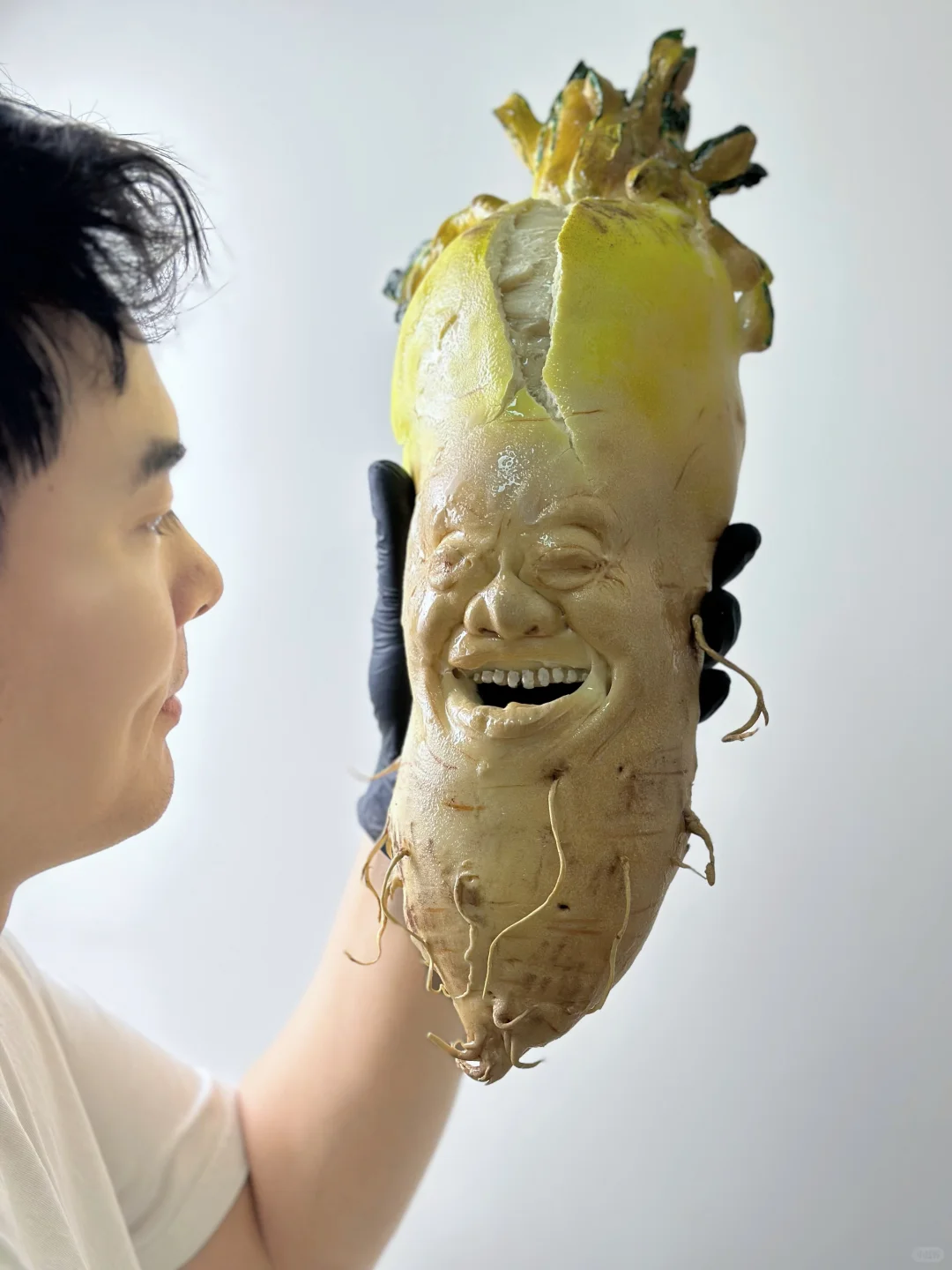 面包萝卜、烘烤前与烘烤后的区别