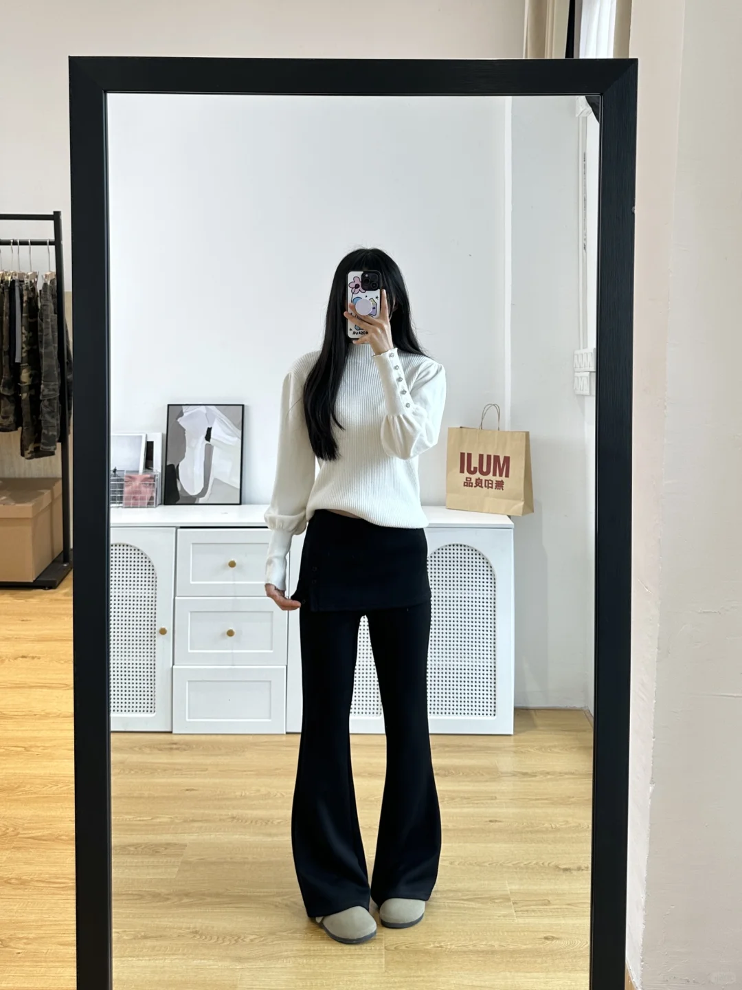 貌似做了条很牛🐮的瑜伽裤。。。。