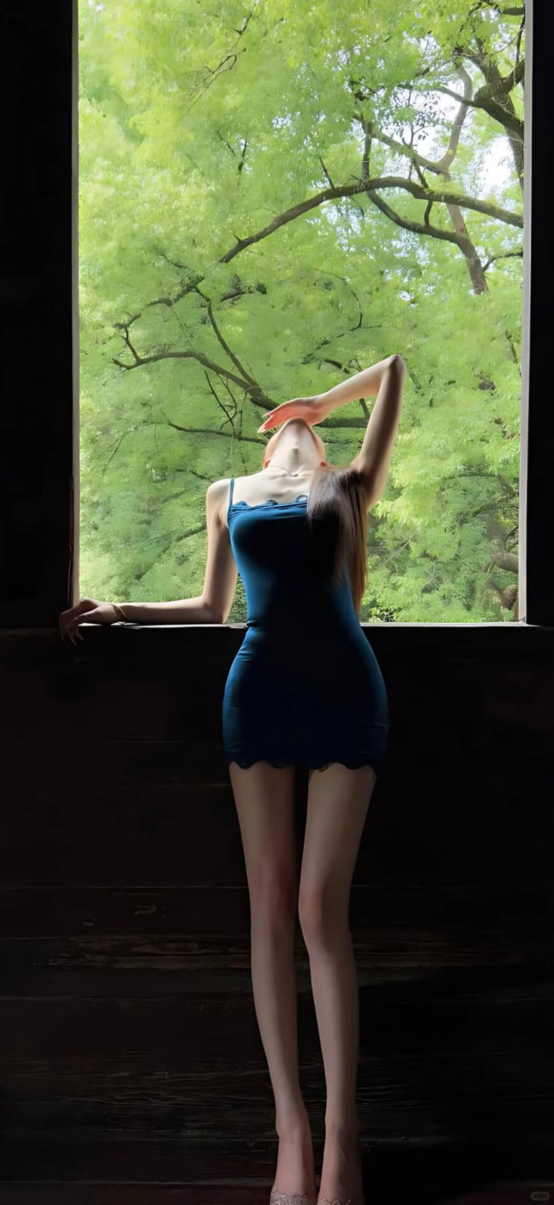 壁纸丨周二看腿，顺风又顺水