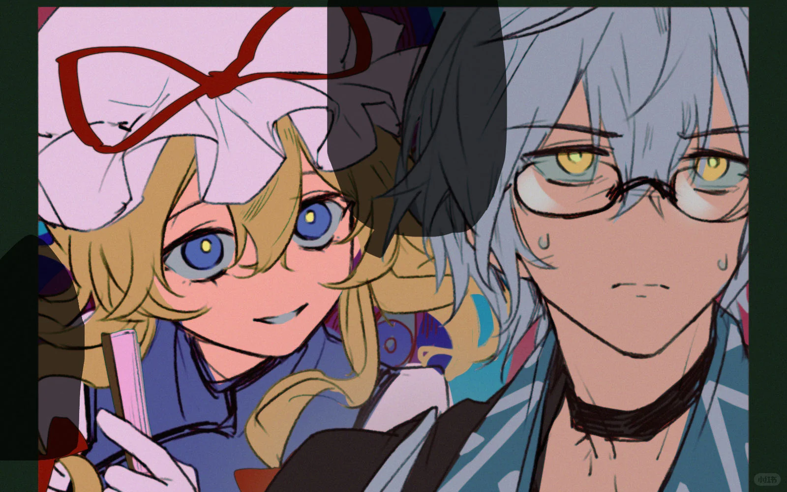 求问这两个角色是什么关系