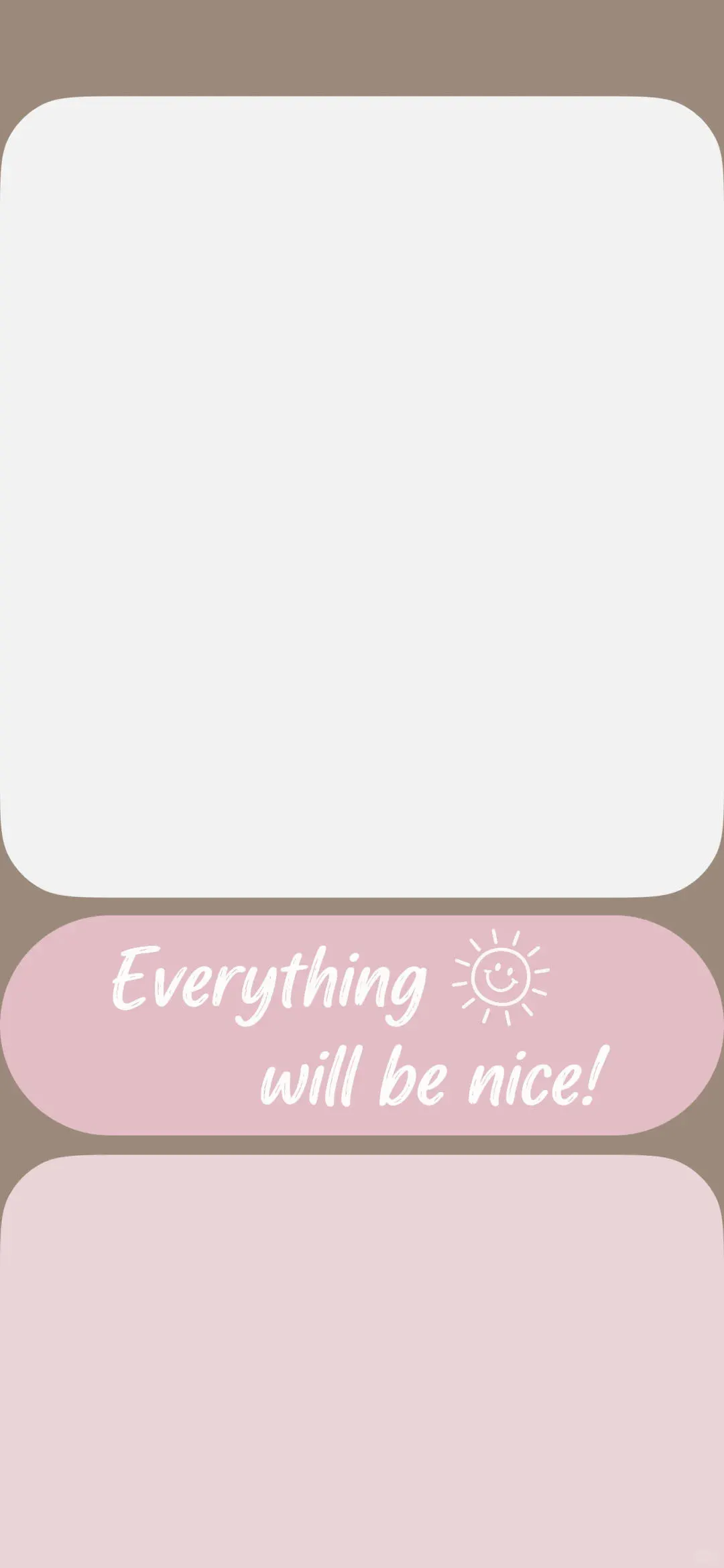 iOS26壁纸💌被这个温柔的壁纸戳中 奶 fufu