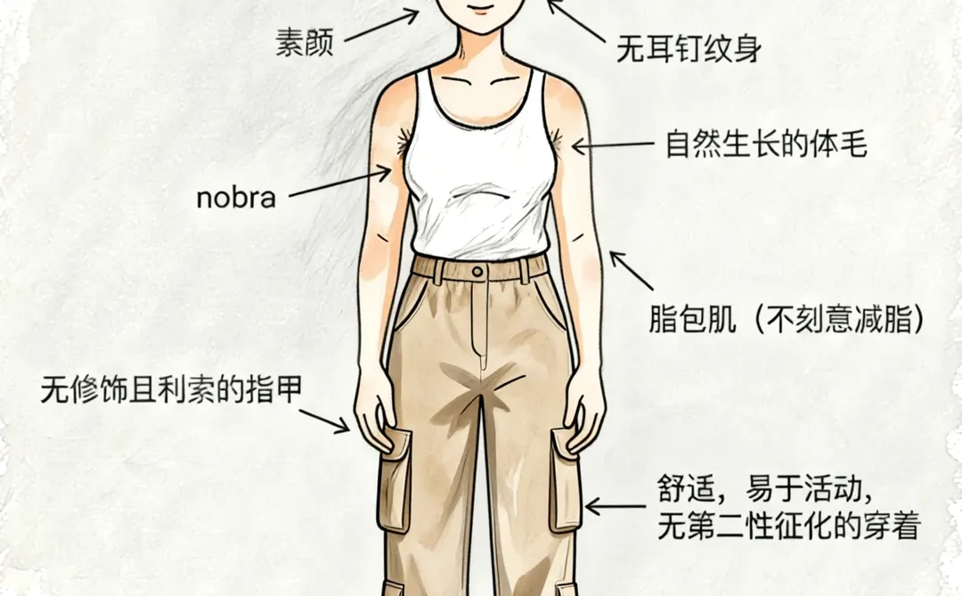 以为自己差不多是自然女