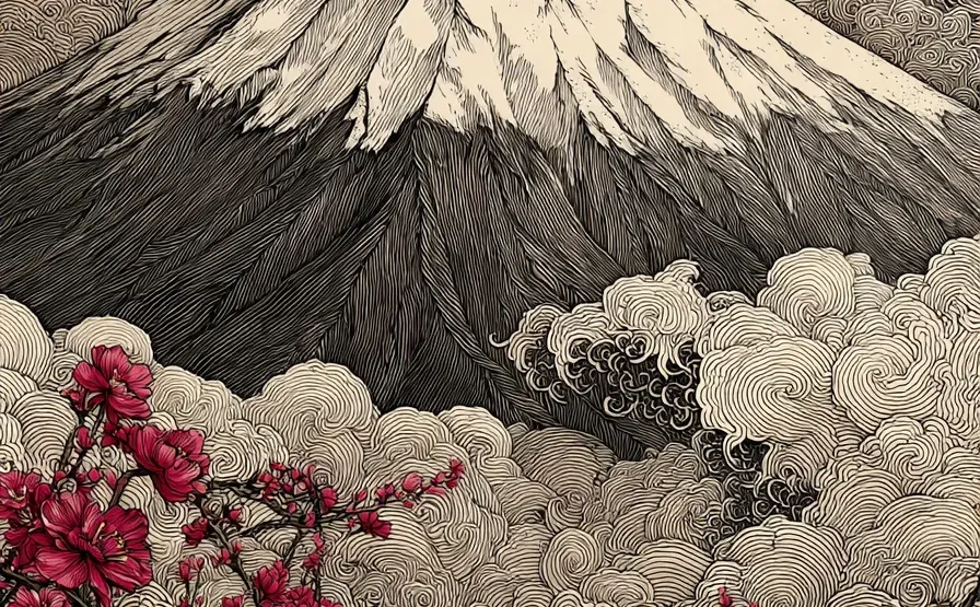 这浓郁的“浮世绘”风，谁能不爱？