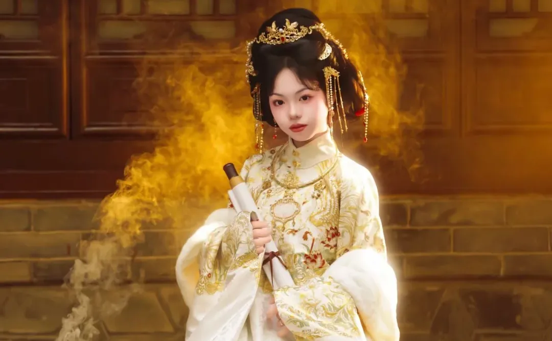 西安拍大明贵女 华贵感拉满✨