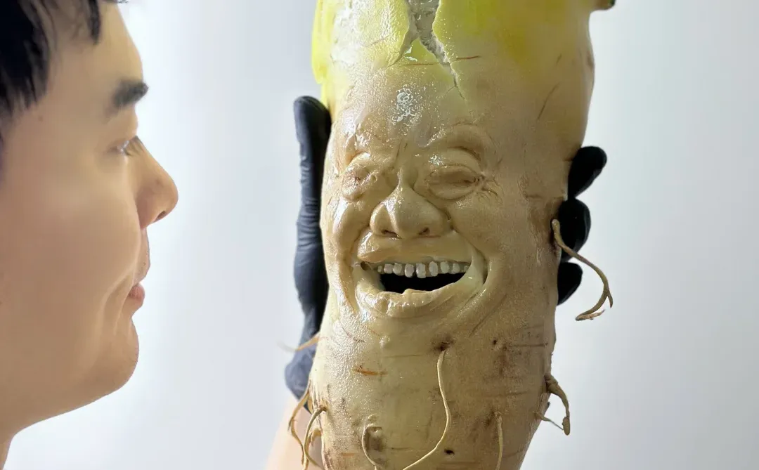 面包萝卜、烘烤前与烘烤后的区别