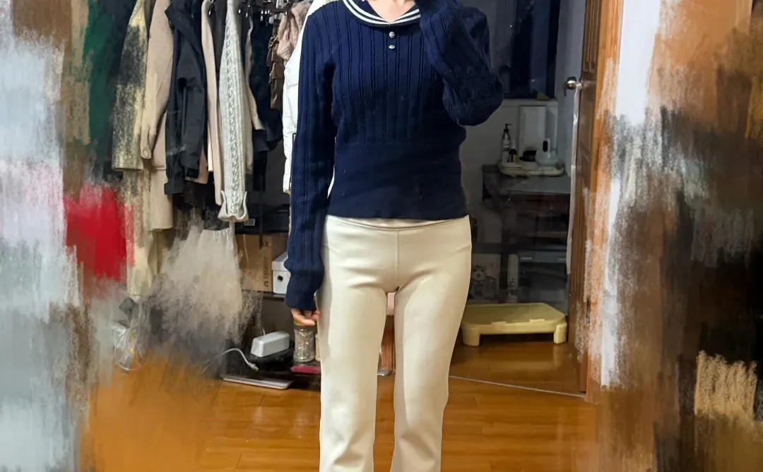 只有我穿美狗面膜瑜伽裤这样吗