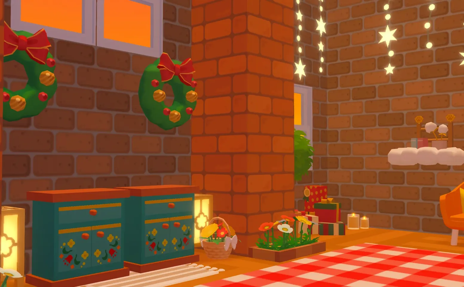 烤森圣诞节室内装修布局存档