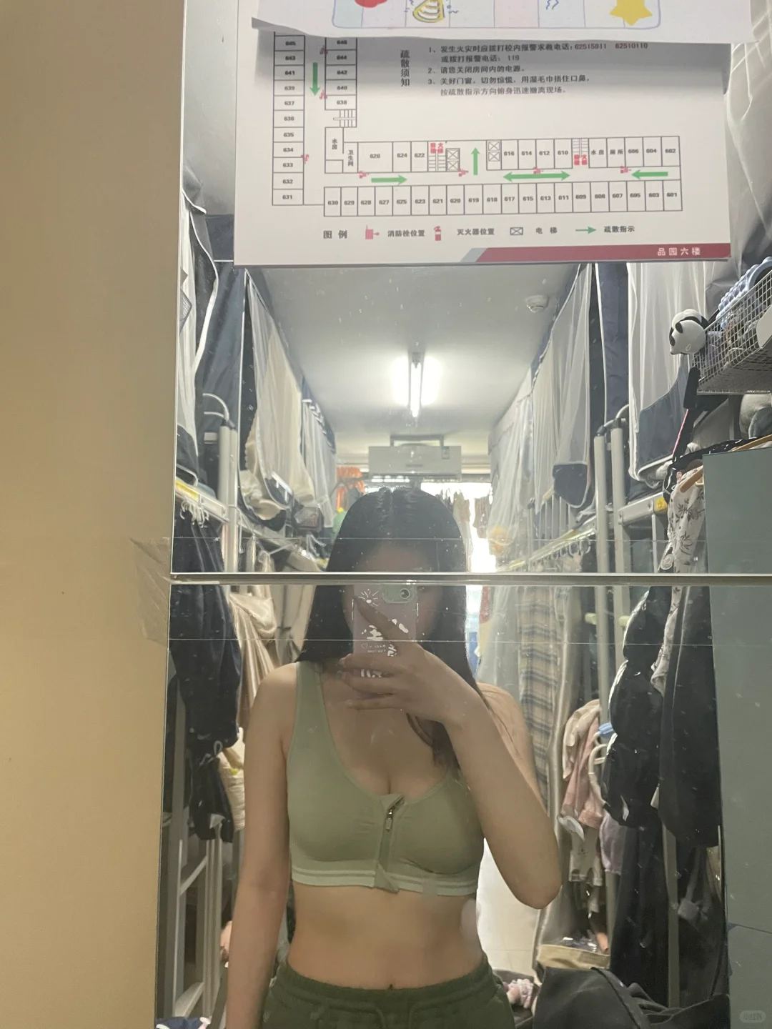 159.5cm｜女大一周健身穿搭🥳