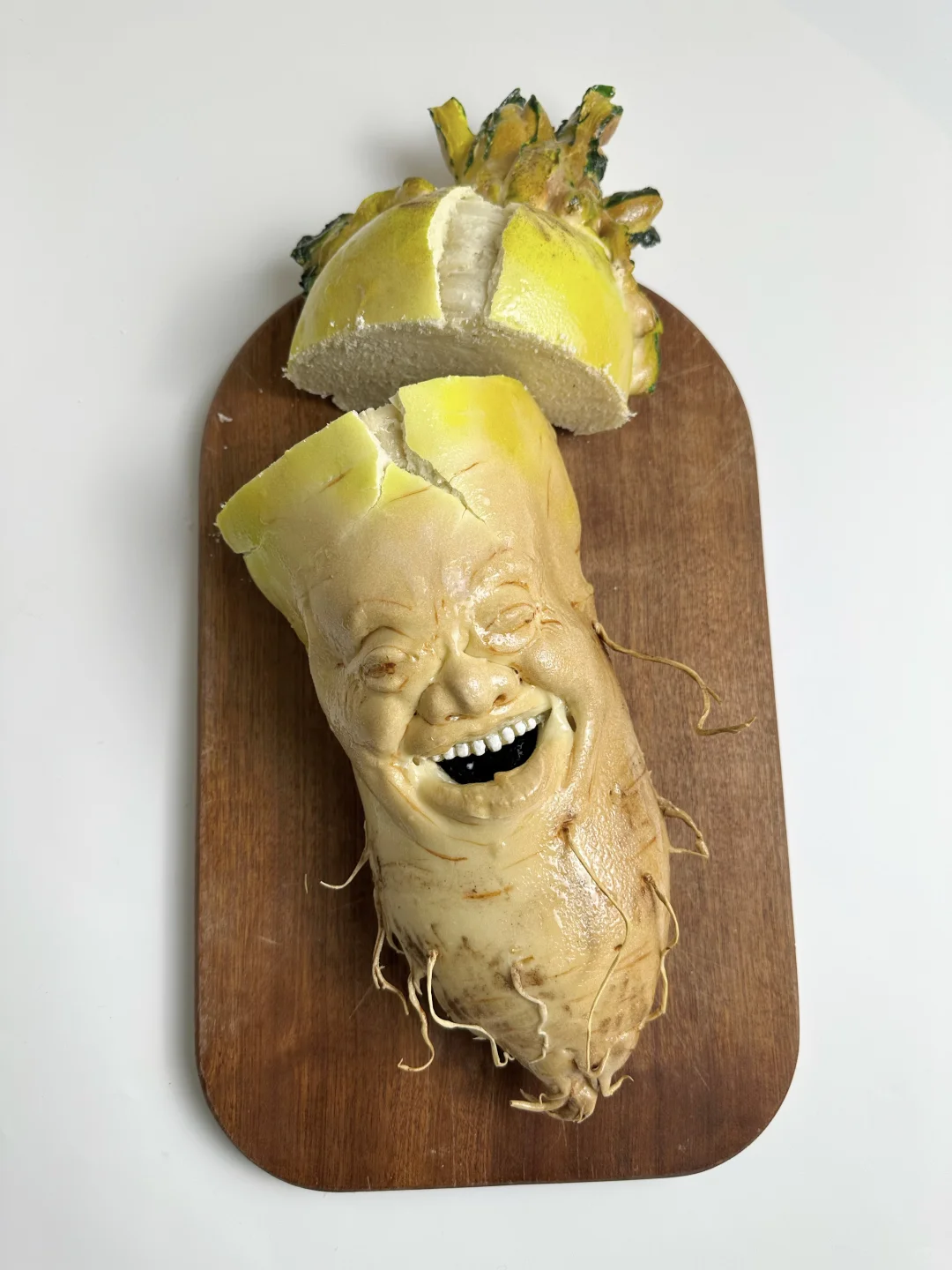 面包萝卜、烘烤前与烘烤后的区别