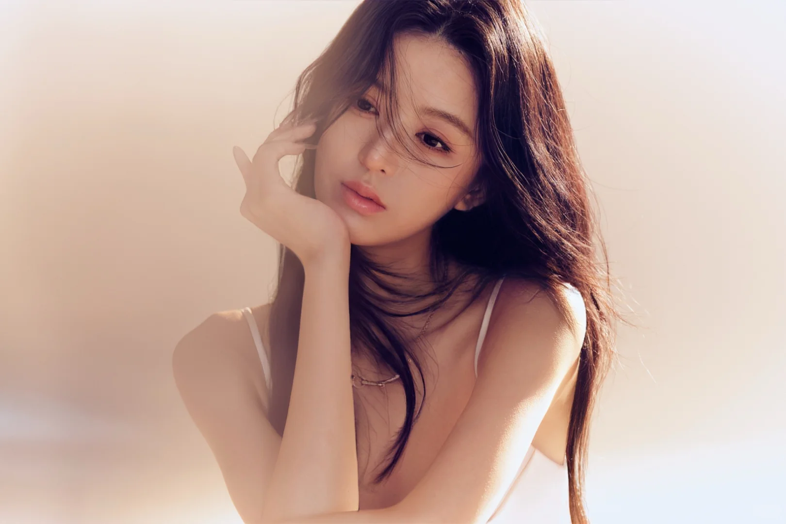 当了八年网红，第一次拍写真。