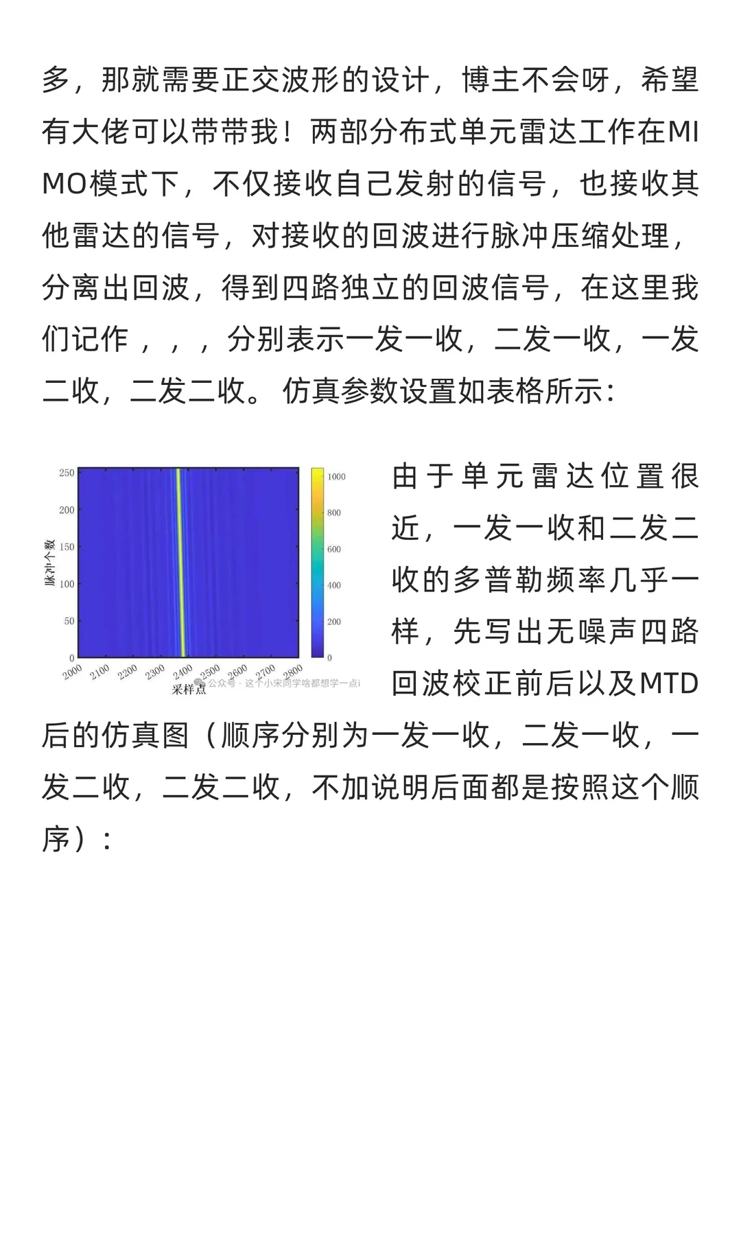 雷达信号处理--分布式MIMO雷达校正匀速高速