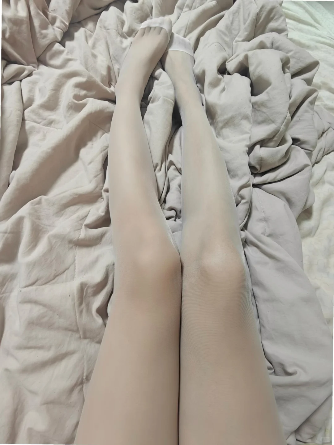 白丝上腿效果咋样？快来看👀